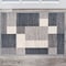 World Rug Gallery Contemporary Modern Geometric Boxes Design Non-Slip Area Rug 2' x 3' Gray 506GRAY2X3 - alternate 1